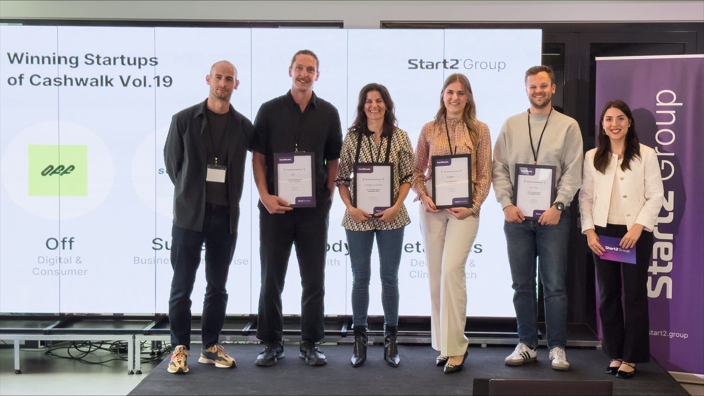Wie pitcht man erfolgreich vor InvestorInnen? 4 Gewinner-Teams des Pitch-Events Cashwalk erzählen