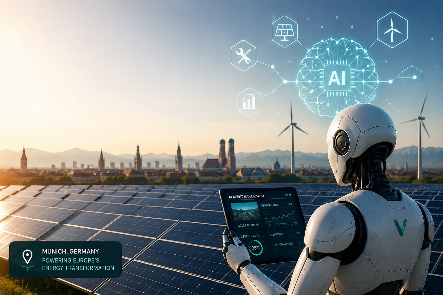 Millionendeal für Münchner KI-Startup: Invertix automatisiert Europas Solarparks