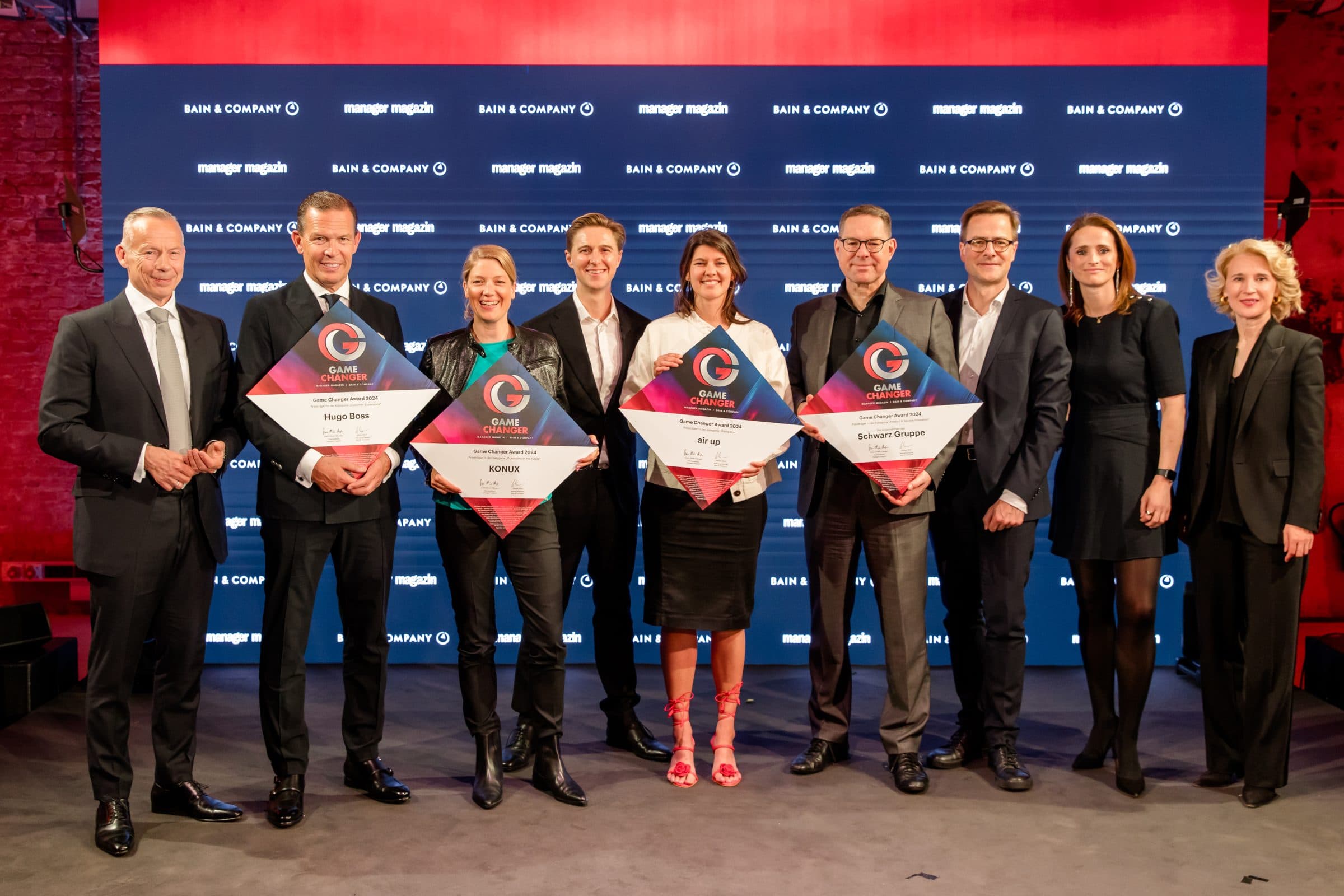 Konux und Air Up gewinnen beim Game Changer Award