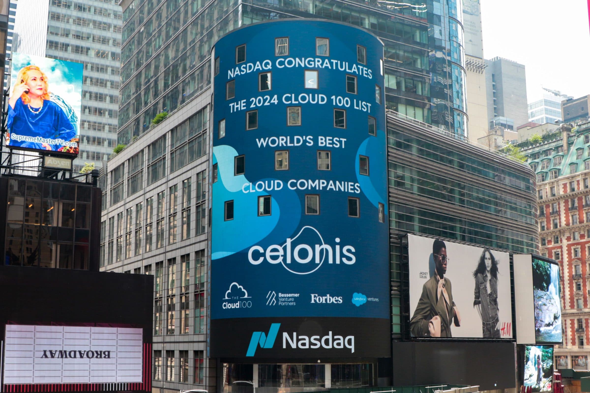 Celonis auf Platz 13 der Forbes Cloud 100