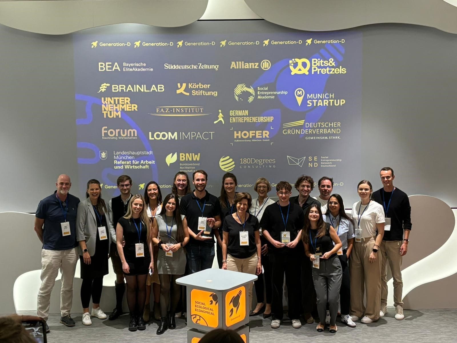 Münchner Startups im Finale bei Generation-D
