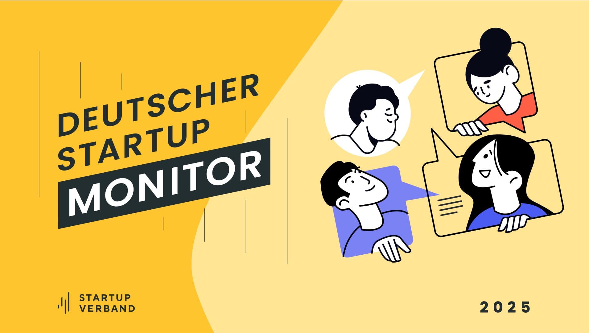 Deutscher Startup Monitor 2025: Mehr KI, weniger Kapital