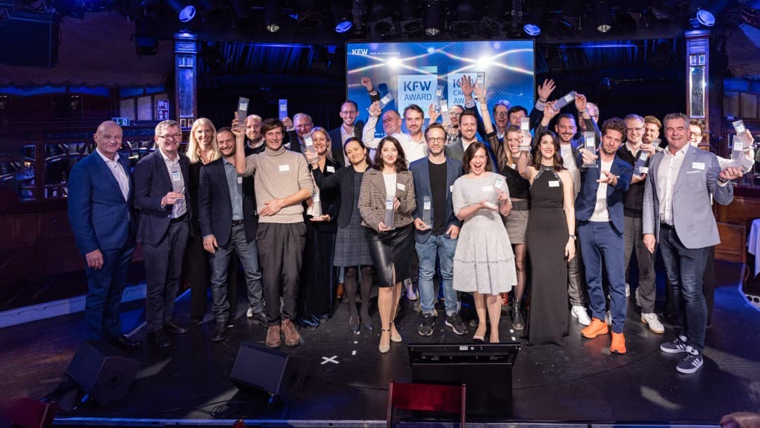 KfW Award Gründen: Reverion und Helmut Schönenberger ausgezeichnet