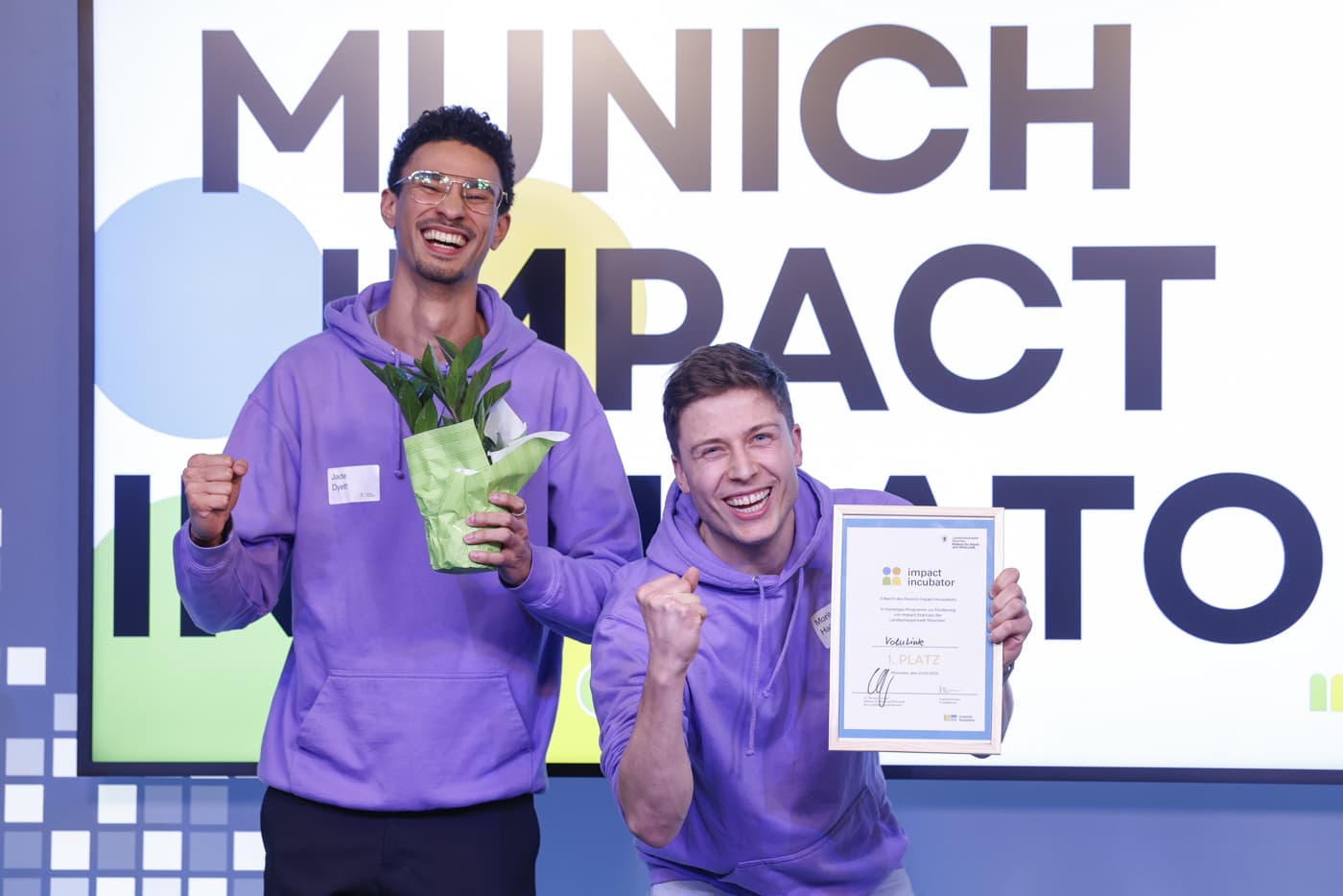 Volulink: 1. Platz beim Munich Impact Incubator 2026